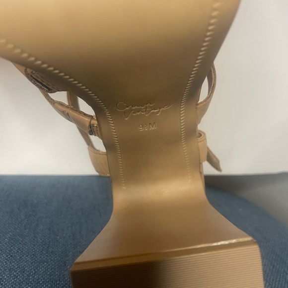 CROWN VINTAGE Women’s Brown Farlie Sandal size 9 1/2 - Picture 7 of 11